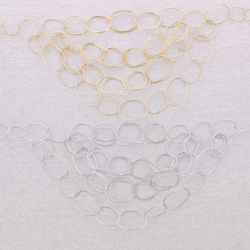 Goldene Collier-Kette – Eleganz in Edelstahl