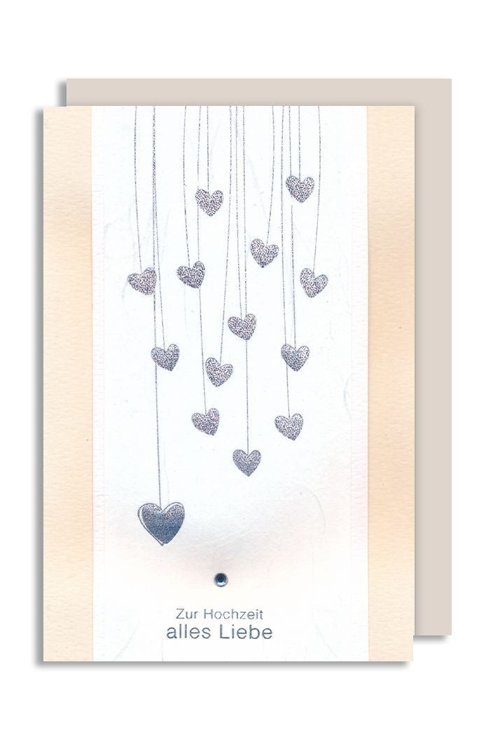 Glückwunschkarte – zur Hochzeit alles Gute by Lefran - Erlebnis- & Genusskaufhaus