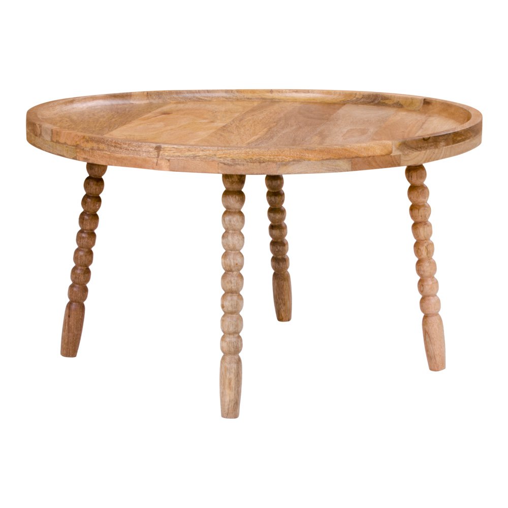 Jammu Couchtisch - Mangoholz, Natur - Ø60x35 cm by House Nordic ApS