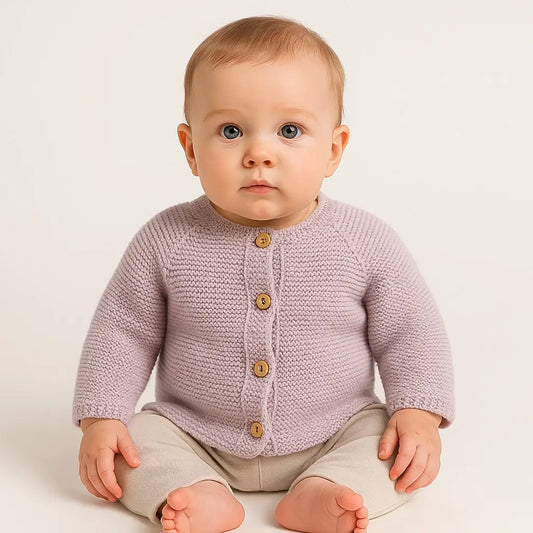 Babyjacke in 2 Farben 0 - 3 M
