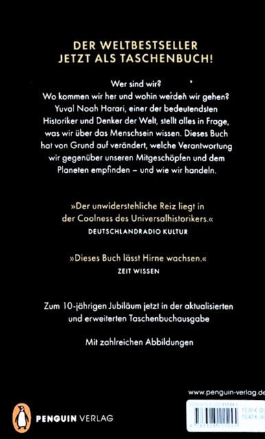Sapiens – Eine kurze Geschichte der Menschheit by Yuval Noah Harari