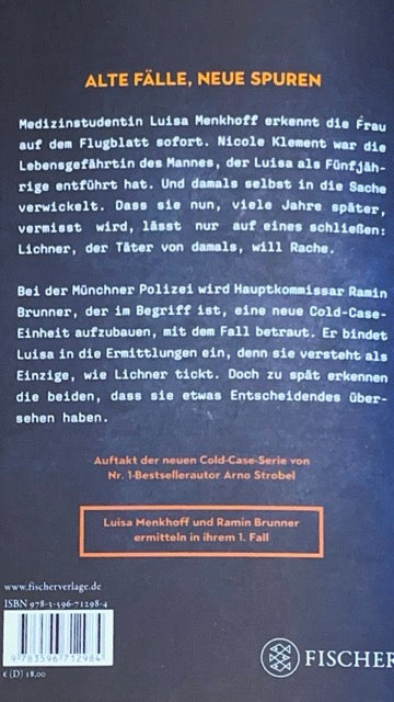 Ungelöst – Die erste Zeugin by Arno Strobel