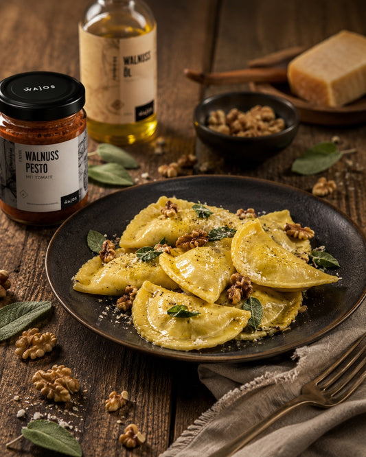 WAJOS Walnuss Pesto mit Tomate by Lefran - Erlebnis- & Genusskaufhaus