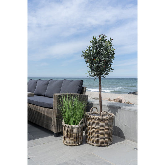 Gili-Körbe – Natur, Kubu-Rattan – 2er-Set