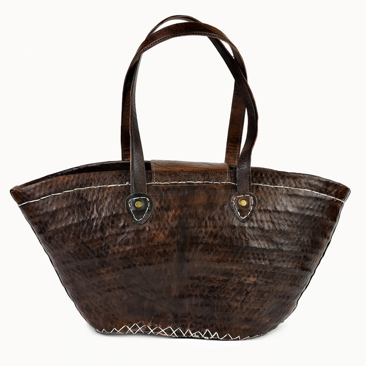 Ledershopper 'Saint Tropez' rot