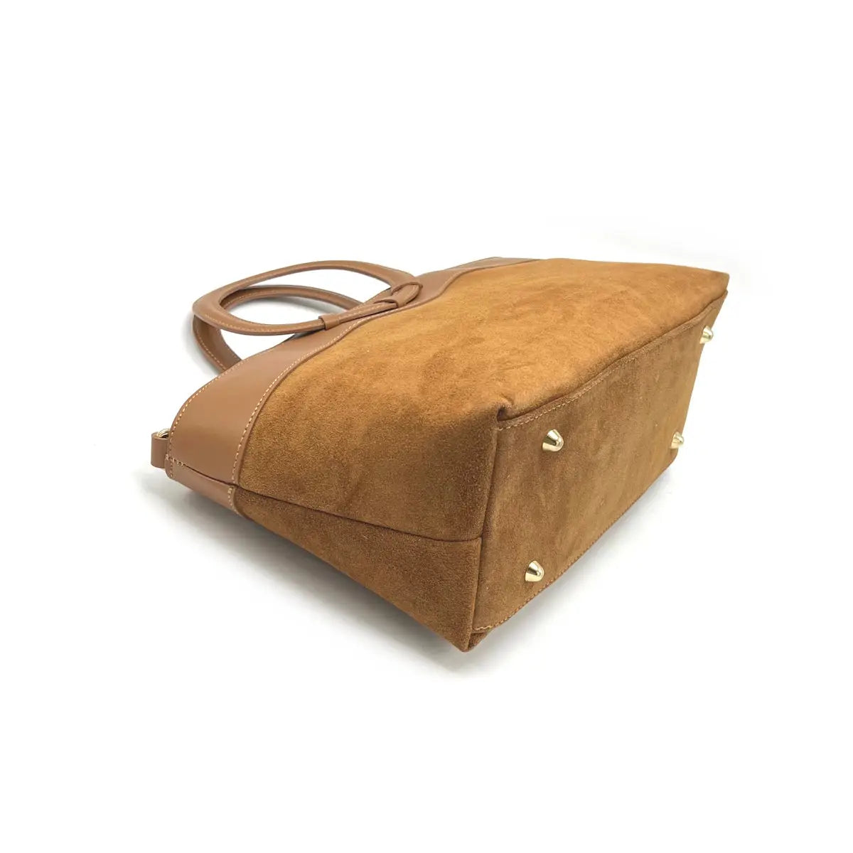 Handtasche aus Wildleder mit Umhängegurt in 4 Farben