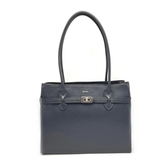 Damen Schultertasche aus echtem Leder in 5 Farben | Italien