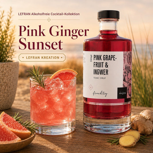 Pink Ginger Sunset – fruchtig, bitter & ingwerscharf
