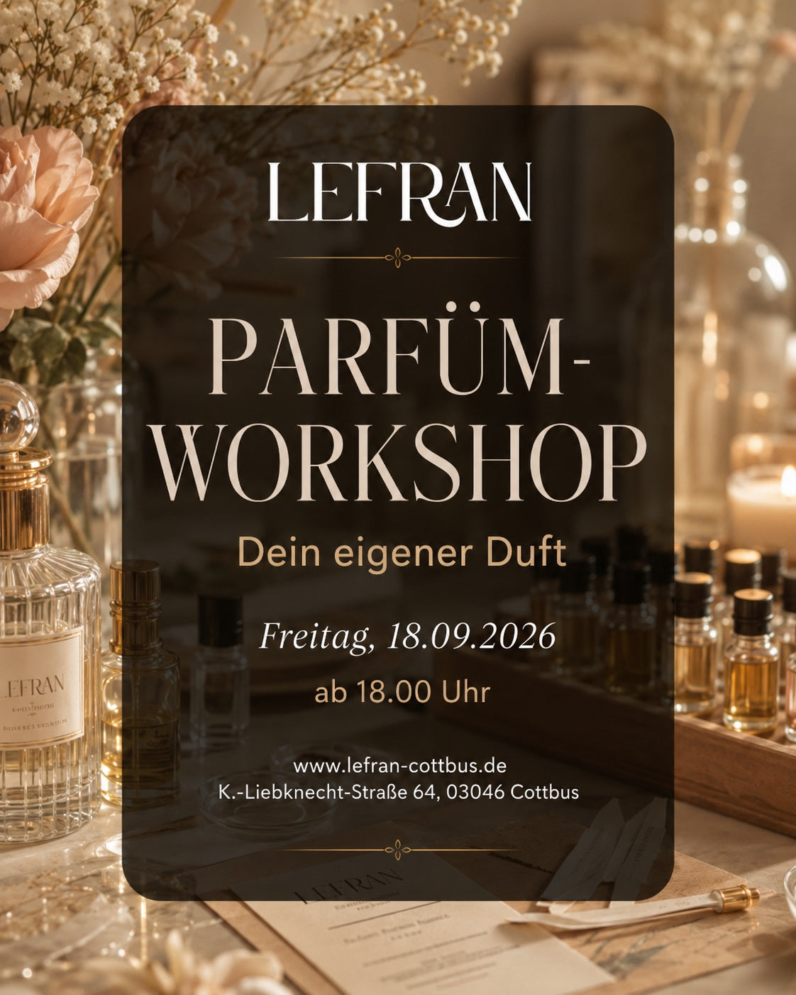 Parfüm-Workshop – Eigenes Parfüm kreieren