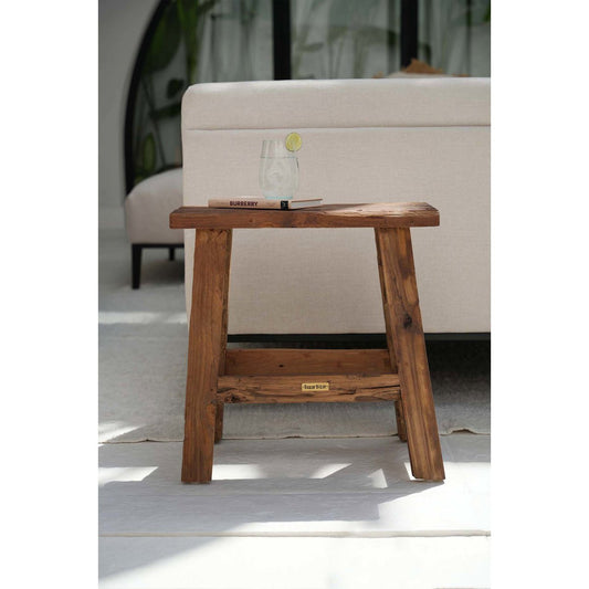 Der Fab Rustic Hocker – Natur