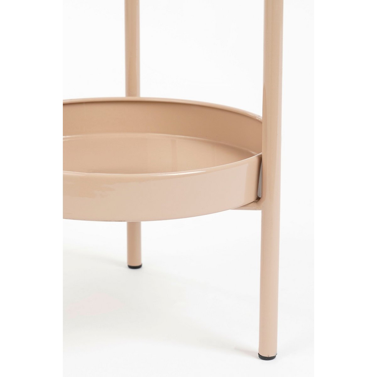 Colyn Flowerpot auf Standard - H60 x Ø19 cm - Eisen - hellrosa
