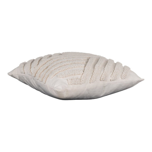 Albany Cushion - Kissen, Polyester, Baumwolle, weiß, 45x45 cm by House Nordic ApS