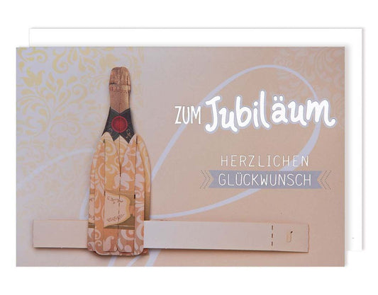 3-D Karte-Glückwunschkarte – Jubiläum by Lefran - Erlebnis- & Genusskaufhaus