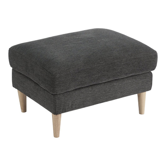Bologna Pouf – Dunkelgrau, 52 x 68 x 42 cm
