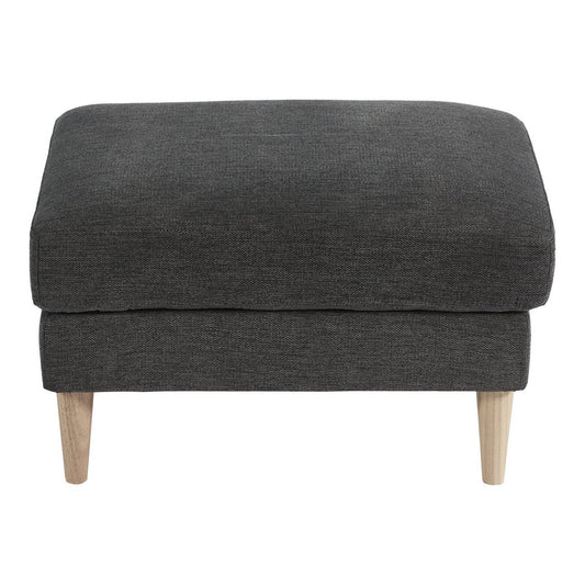 Bologna Pouf – Dunkelgrau, 52 x 68 x 42 cm