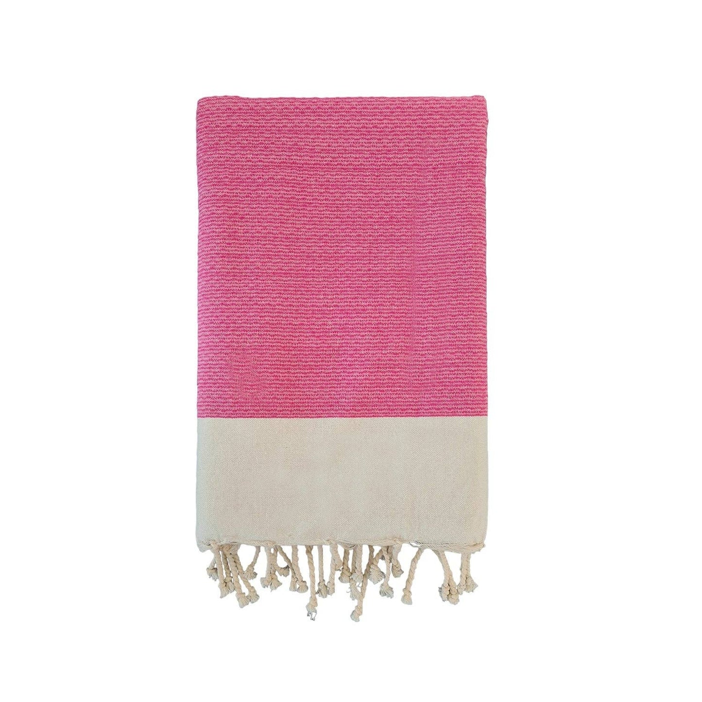 Flache Fouta Athena mit Wabenstruktur: Athena Orange / 100 x 200