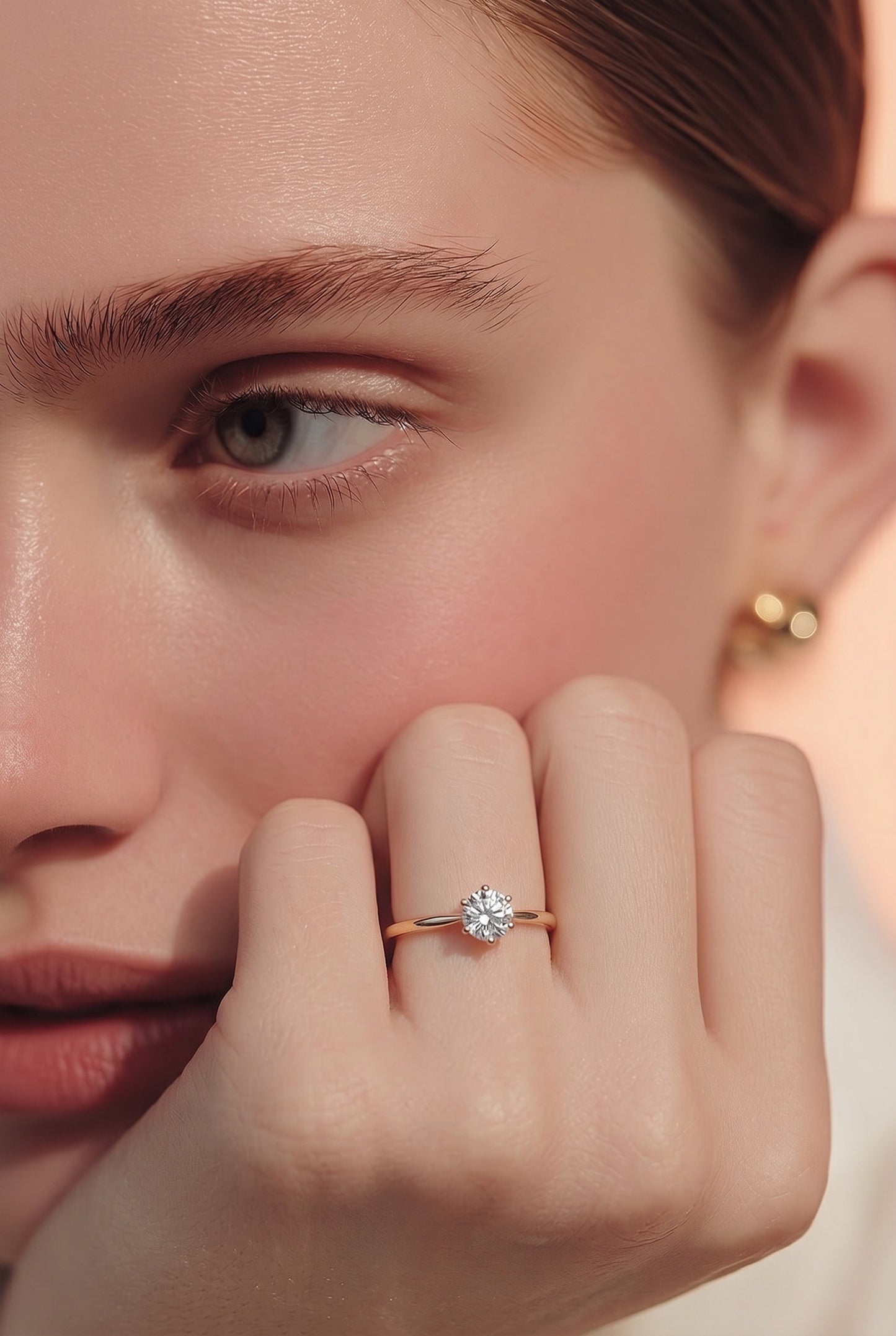 Goldring mit Zirkonia – Schlicht. Strahlend. Unvergesslich.