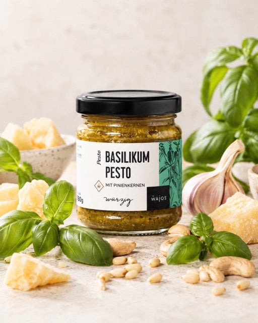 WAJOS Basilikum Pesto by Lefran - Erlebnis- & Genusskaufhaus