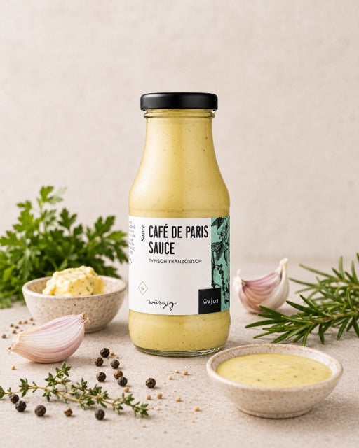 WAJOS Café De Paris Sauce 245ml by Lefran - Erlebnis- & Genusskaufhaus