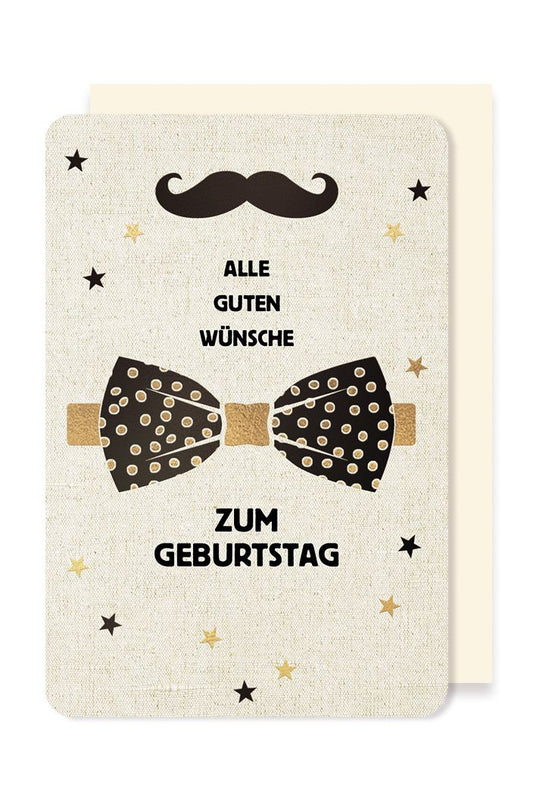 Glückwunschkarte für Männer zum Geburtstag by Lefran - Erlebnis- & Genusskaufhaus