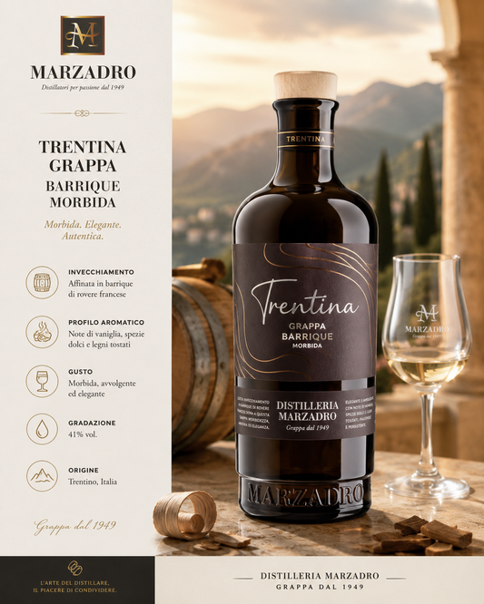 Marzadro Trentina Morbida Barrique 0,20 L 41% Vol. by Marzadro