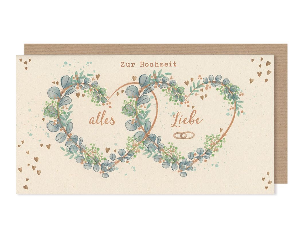 Zur Hochzeit alles Liebe by Lefran - Erlebnis- & Genusskaufhaus