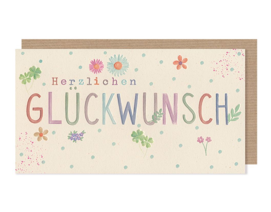 Herzlichen Glückwunsch by Lefran - Erlebnis- & Genusskaufhaus