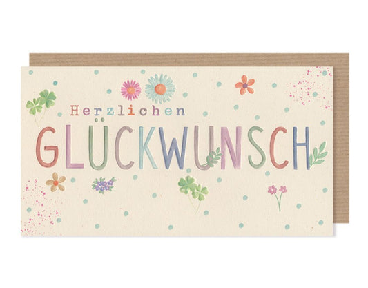 Herzlichen Glückwunsch by Lefran - Erlebnis- & Genusskaufhaus