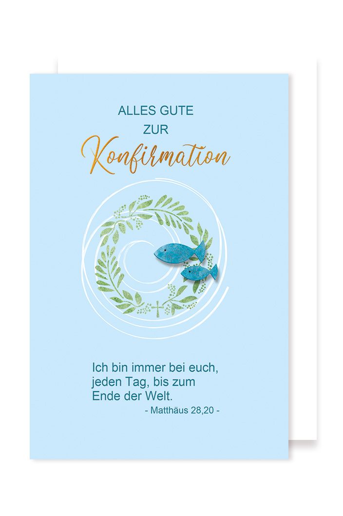 Alles Gute zur Konfirmation by Lefran - Erlebnis- & Genusskaufhaus