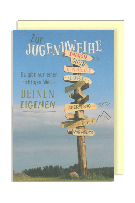 Zur Jugendweihe – es gibt nur einen richtigen Weg – deinen eigenen by Lefran - Erlebnis- & Genusskaufhaus
