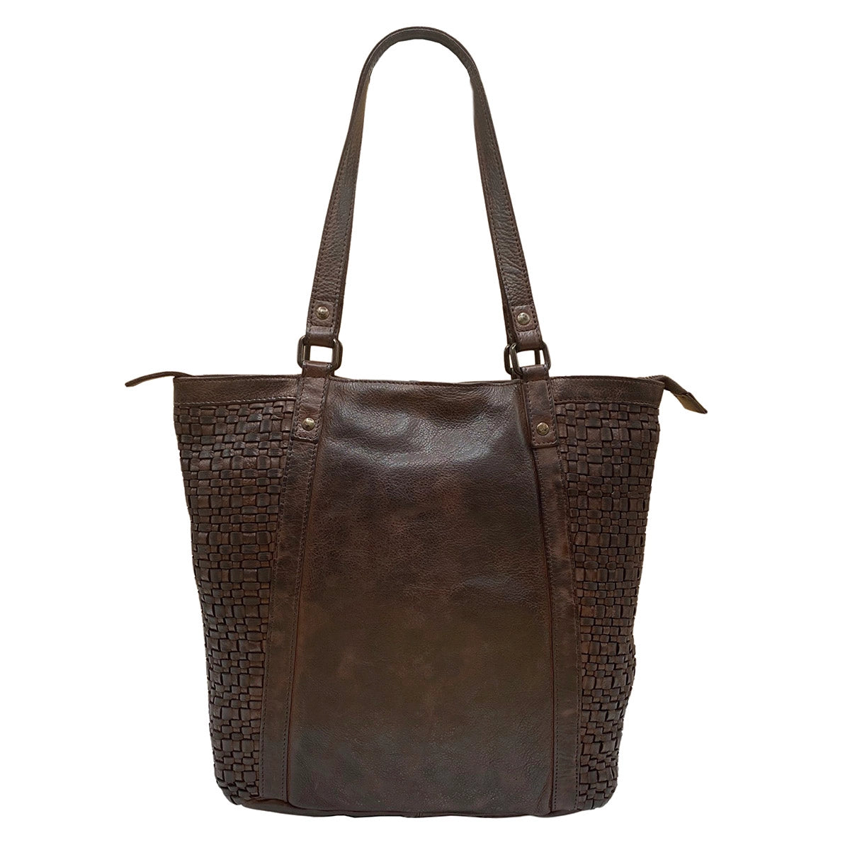 Arrigo Shopper Bag - Großes Modell aus Leder in 3 Farben