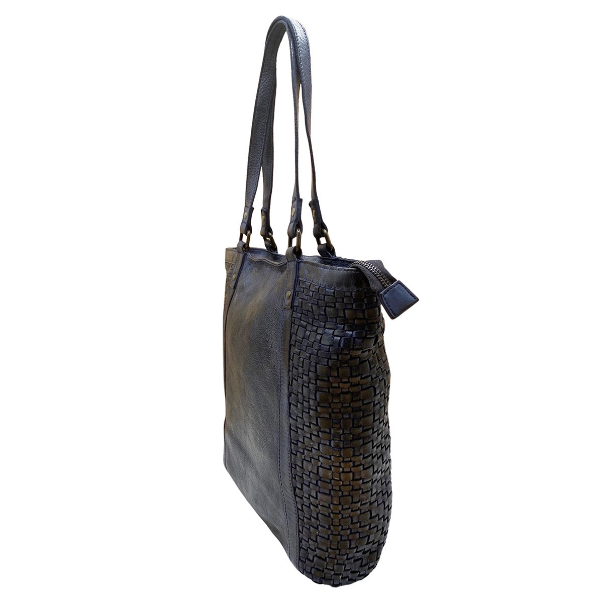 Arrigo Shopper Bag - Großes Modell aus Leder in 3 Farben