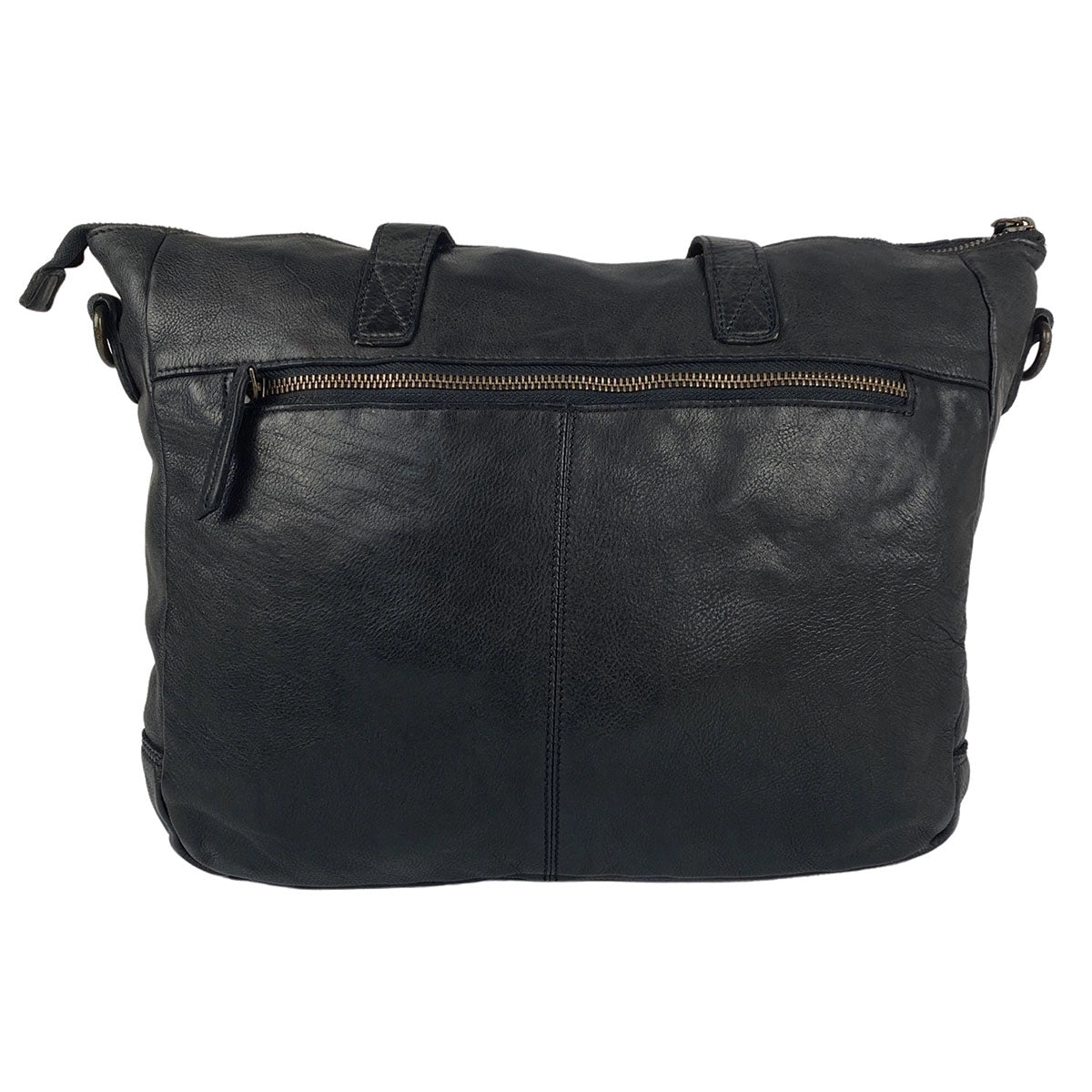 Große Damen- Schultertasche Handtasche aus Leder 4 Farben