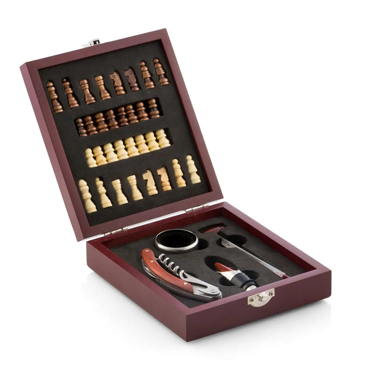 Elegantes Weinzubehörset Schach