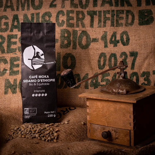 Mokakaffee aus Äthiopien, biologisch und fair gehandelt