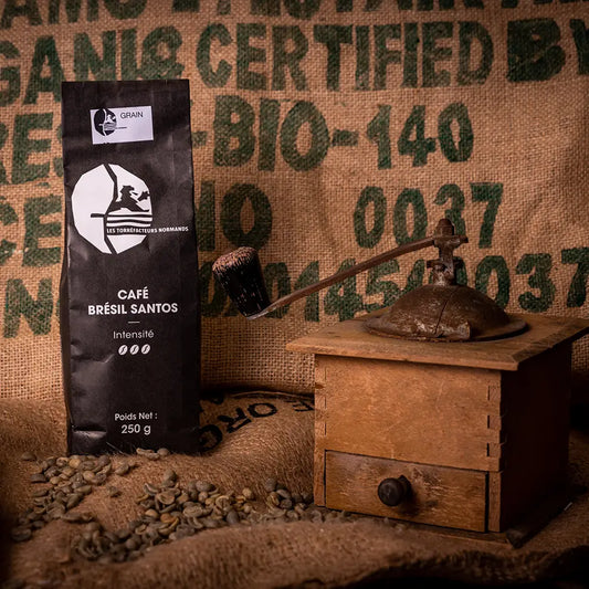Santos-Kaffee aus Brasilien