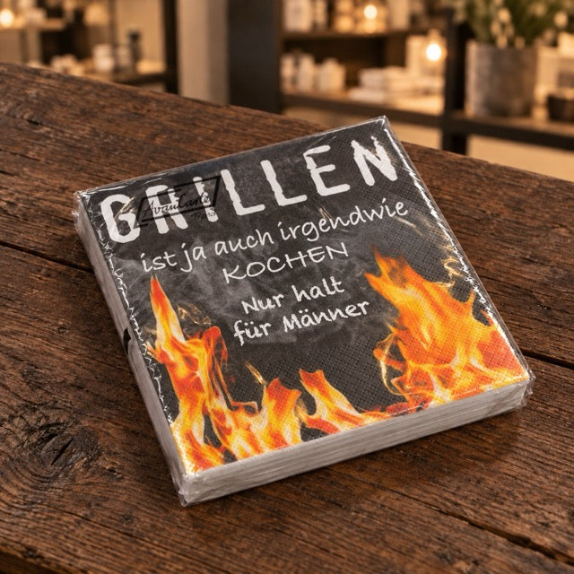 Spruchservietten by Lefran - Erlebnis- & Genusskaufhaus