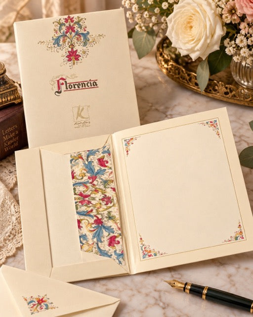 Hand geschöpftes italienisches Briefpapier (Kopie 3) by Lefran - Erlebnis- & Genusskaufhaus