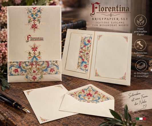 Hand geschöpftes italienisches Briefpapier (Kopie 3) by Lefran - Erlebnis- & Genusskaufhaus