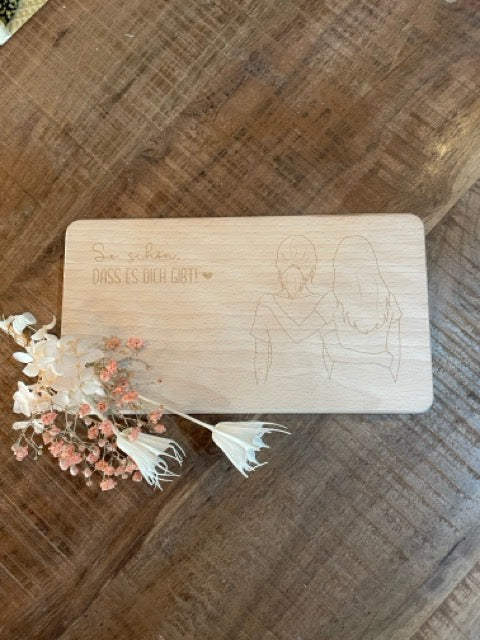 Holzbrettchen vierschiedene Sprüche by Lefran - Erlebnis- & Genusskaufhaus