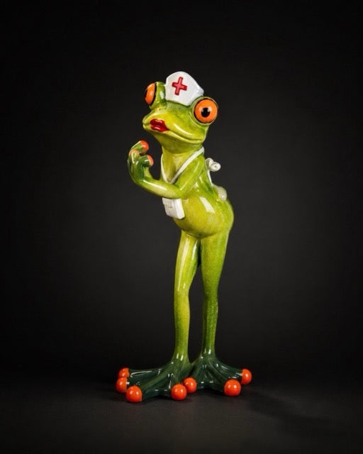 Frosch Krankenschwester by Lefran - Erlebnis- & Genusskaufhaus