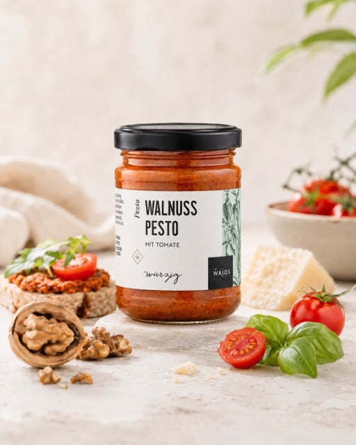 WAJOS Walnuss Pesto mit Tomate by Lefran - Erlebnis- & Genusskaufhaus