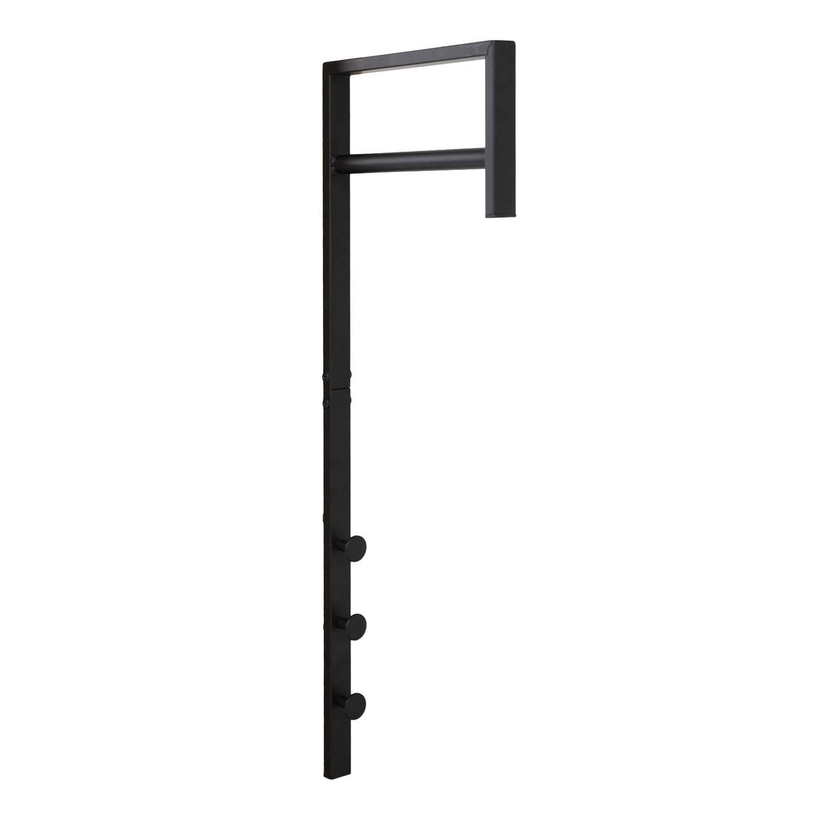 Trento Kleiderständer - Schwarz, Metall, 30x3x82 cm