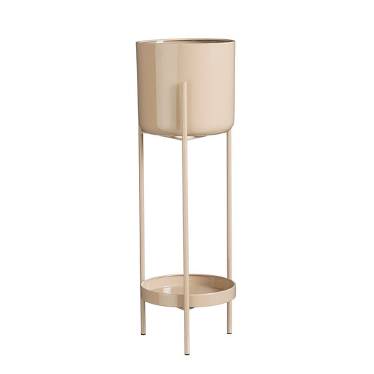 Colyn Flowerpot auf Standard - H60 x Ø19 cm - Eisen - hellrosa