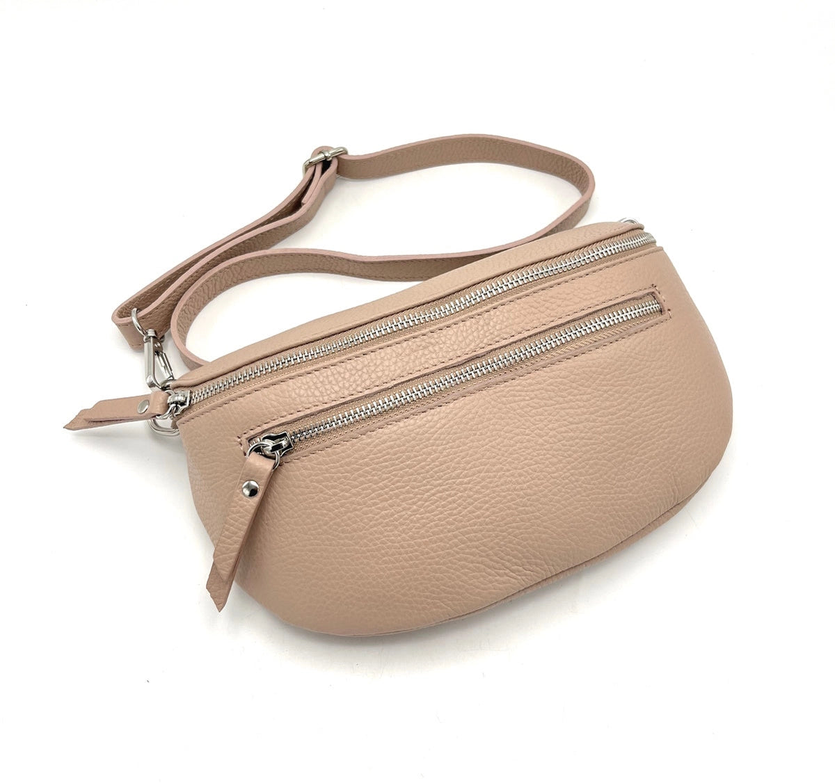 Echtleder Bauchtasche in 4 Farben aus Italien