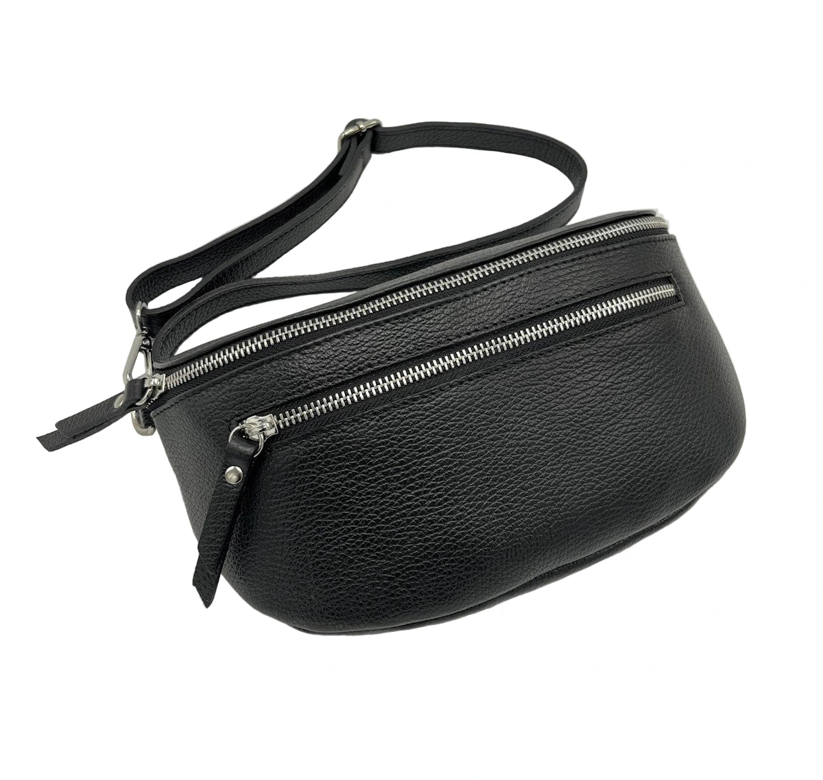 Echtleder Bauchtasche in 4 Farben aus Italien