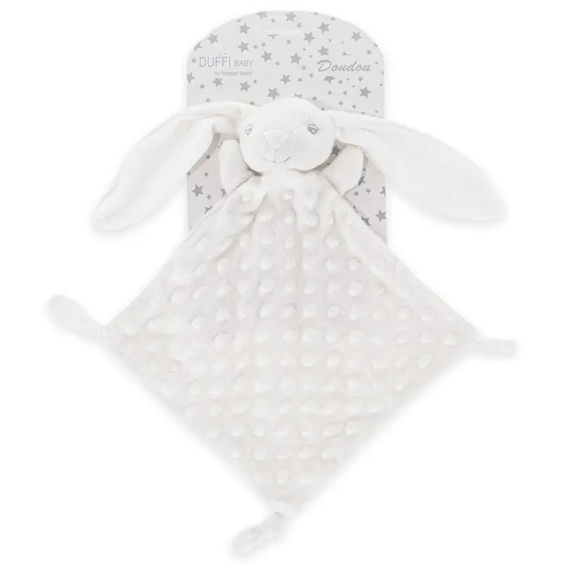 Schönes Babygeschenk - Kuscheltuch mit Häschen