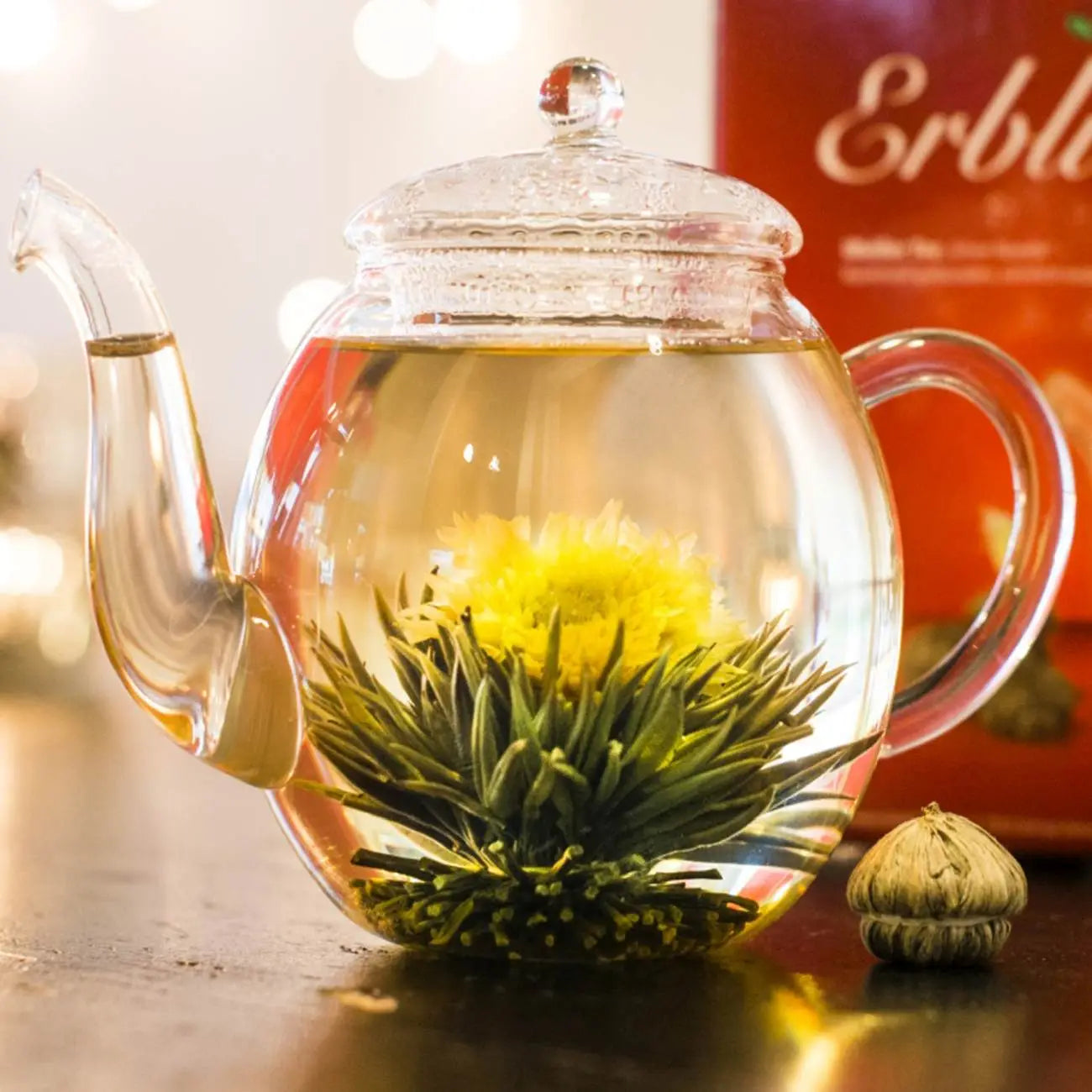 Creano Teeblumen Mix 6er ErblühTee "Weißer Tee" in edeler Box