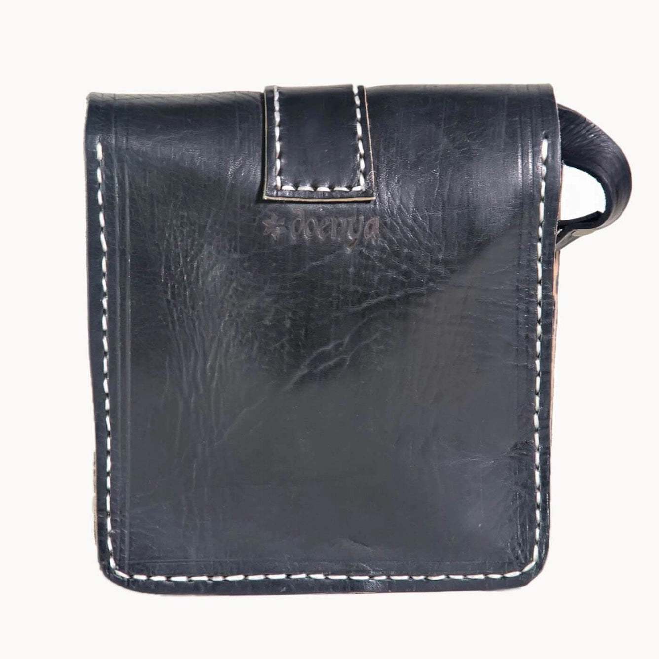 Ledertasche 'Pico' schwarz