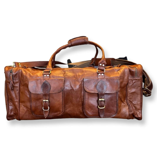 Reisetasche aus Echtleder | 60cm